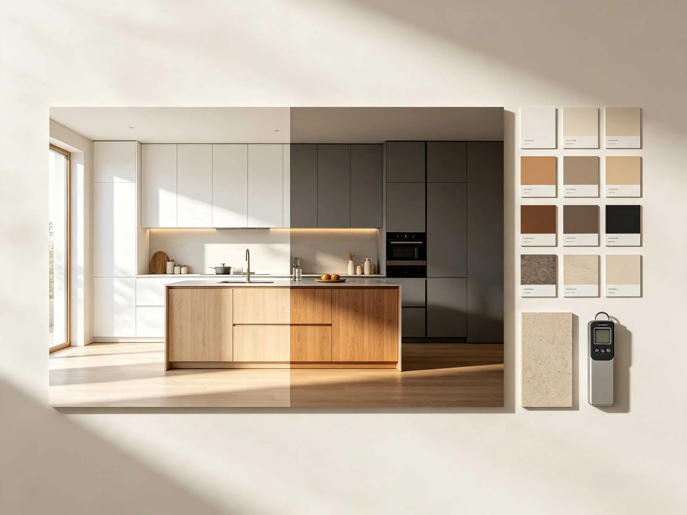 راهنمای انتخاب رنگ کابینت آشپزخانه
